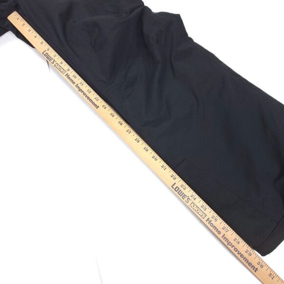 SLALOM Nylon Insulated Softshell High Rise Pull On Snow Pants Womens Small Black - Picture 4 of 8
